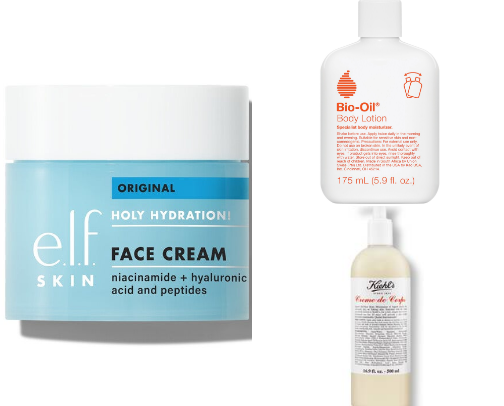 Hydrated & glowy skin recs for super dry skin 🌟 cover photo collage