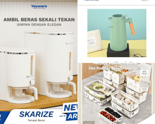 Kumpulan Produk Rekomendasi perabotan rumah tangga aesthetic by. Youware cover photo collage