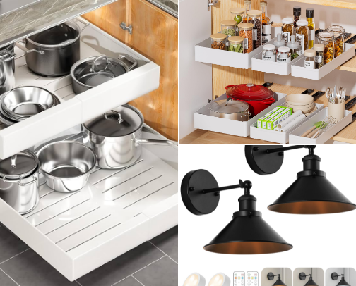 Lilly's  Home Decor and essentials on Amazon cover photo collage