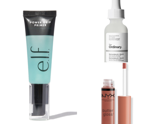 Affordable Beauty Finds Under $15 cover photo collage