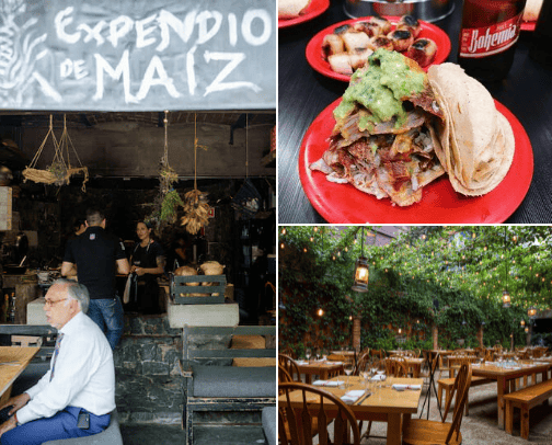 Restaurants in Mexico City cover photo collage