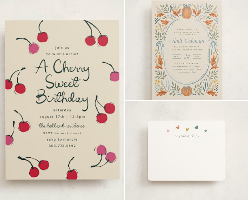 Why I Love Minted for All Things Kid cover photo collage
