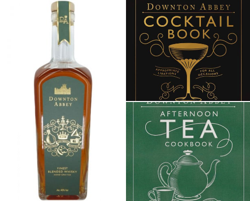 Step into elegance with Downton Abbey merchandise treasures. cover photo collage