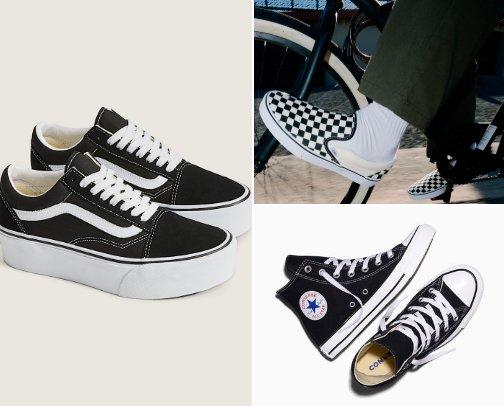 Women’s shoes cover photo collage