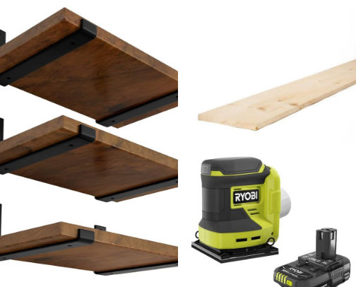 Floating Shelves cover photo collage
