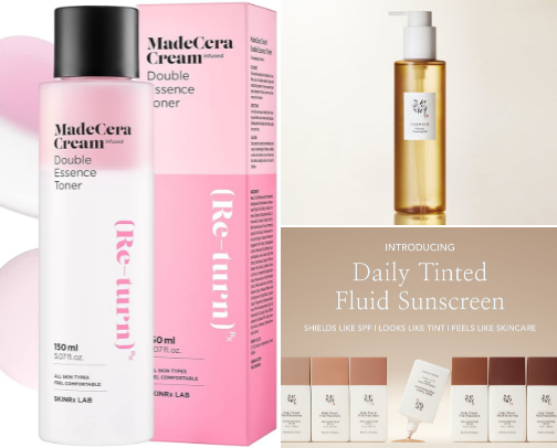 Everything skin care cover photo collage