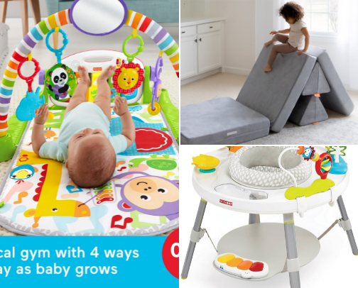 favorite toys - baby edition! cover photo collage