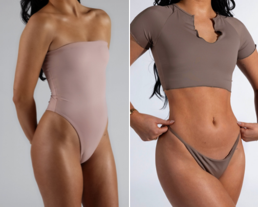 Actually cute, good quality swimwear cover photo collage