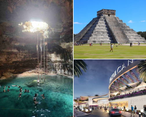 All about Cancun - The Ups & Downs cover photo collage