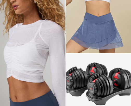 Workout or lounge cover photo collage