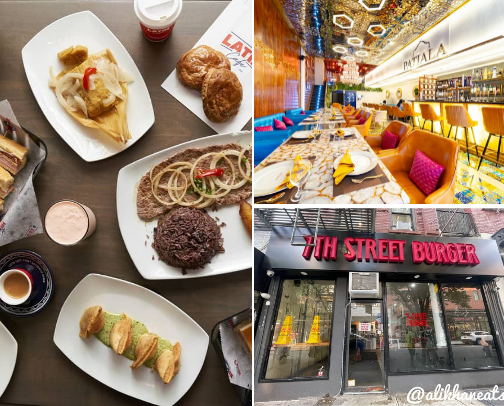 NYC Food Recommendations cover photo collage