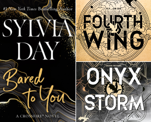Best selling dark romance books cover photo collage