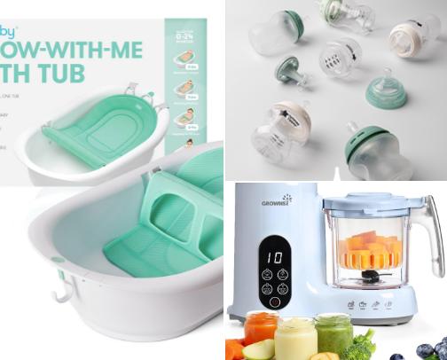 All things baby as a first time mom cover photo collage