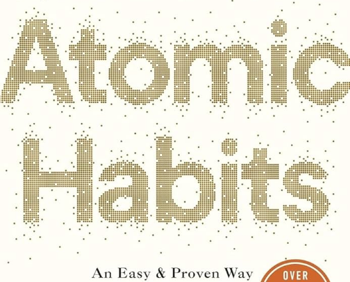 Atomic Habits - James Clear cover photo collage