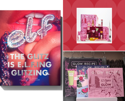 Advent calendars but make it girlie cover photo collage