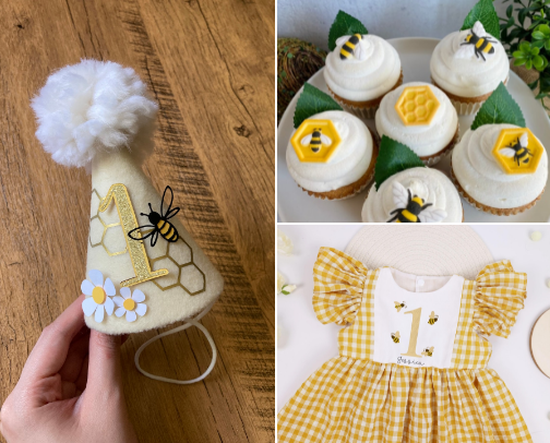 Baby 1st birthday themes 🍼 cover photo collage