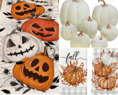 Cute Fall Decor cover photo collage