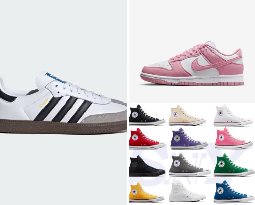 ✨2025 Sneakers ✨ cover photo collage