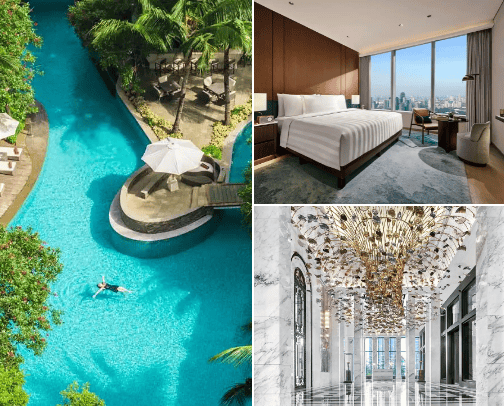 Discover the best places to  in Jakarta! From luxurious escapes to budget-friendly gems, find the perfect hotel that suits your style and needs. cover photo collage