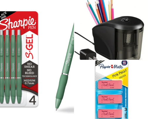 Stationery and things for the office cover photo collage