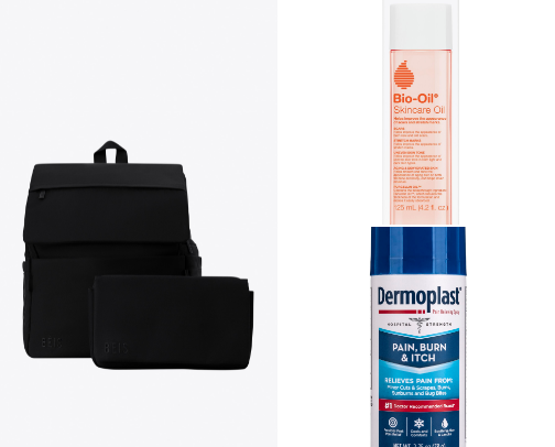 What’s in my hospital bag to deliver baby cover photo collage