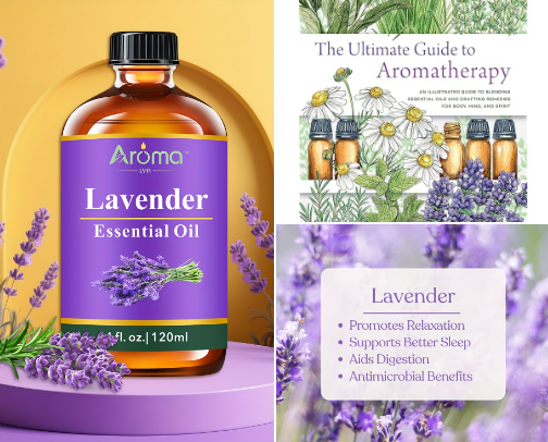 Lavender - Herbal Remedies cover photo collage