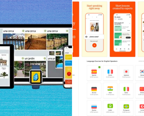Learn The Language Before You Go cover photo collage