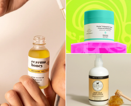 SKINCARE FOR DRY AND ECZEMA PRONE SKIN cover photo collage