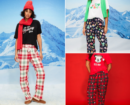 Holiday PJ’s for Family cover photo collage