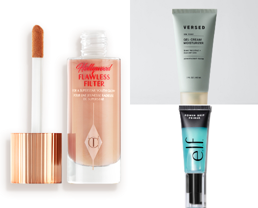 my updated makeup routine cover photo collage