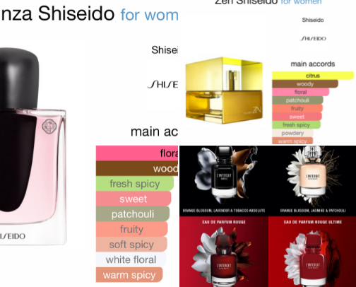 Parfume☀️ cover photo collage