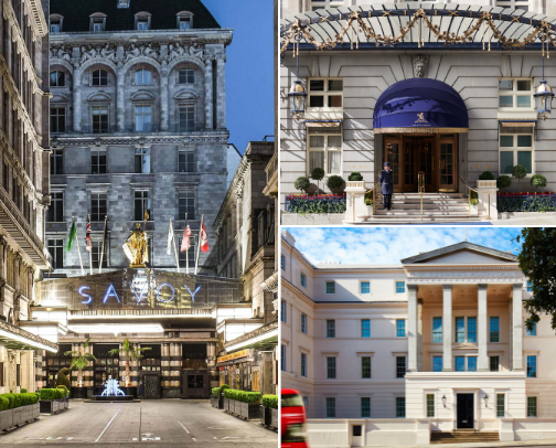 Best Hotels in London cover photo collage