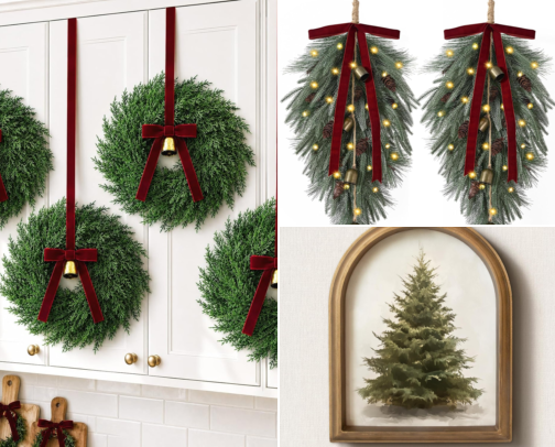 Cozy Christmas Decor - Kitchen Inspiration cover photo collage