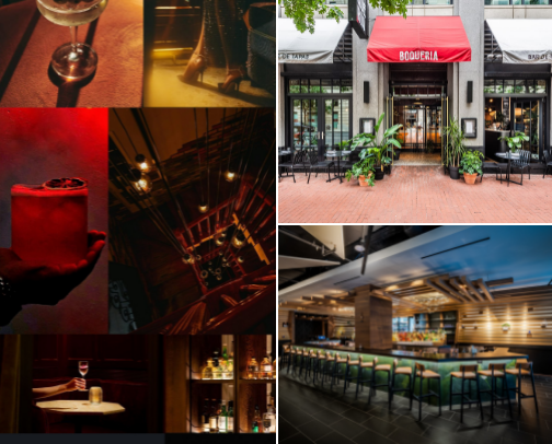 Sip, Eat, Repeat: DC Edition cover photo collage