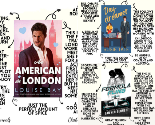 Secret / Mistaken Identity Adult Romance Book Recommendations 📚 cover photo collage