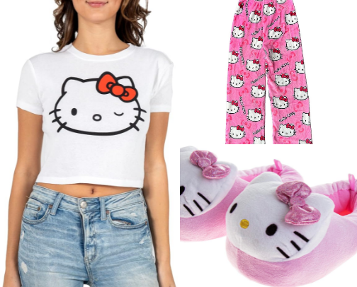 Hello kitty🫣 cover photo collage