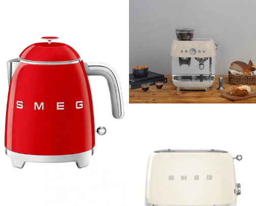 SMEG kitchen essentials cover photo collage