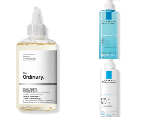 BEST SKIN CARE that actually works and improved my skin!!! cover photo collage