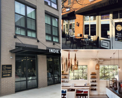 Favorite coffee spots in the Indy area cover photo collage