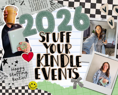 2026 Stuff Your Kindle Events cover photo collage