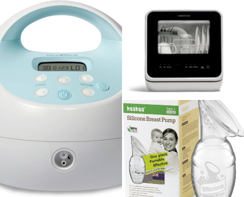 Breastfeeding & Pumping Tips cover photo collage