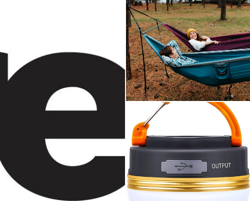 Camp here, there and everywhere! cover photo collage