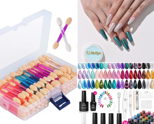 all things DIY nails💅 cover photo collage