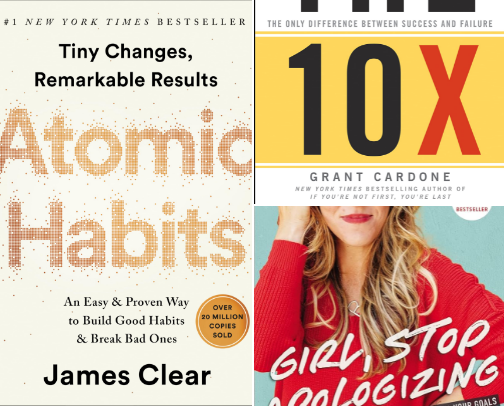 My Favorite Inspirational Books cover photo collage