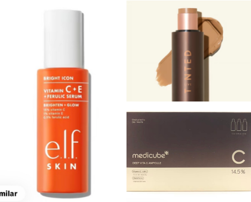 Makeup and Skincare for Beauties Over 40 cover photo collage