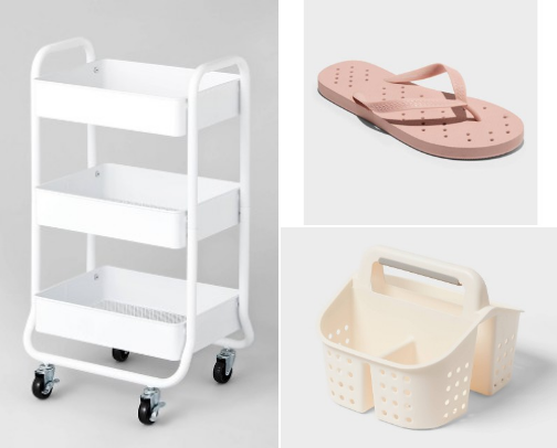 Dorm essentials! cover photo collage