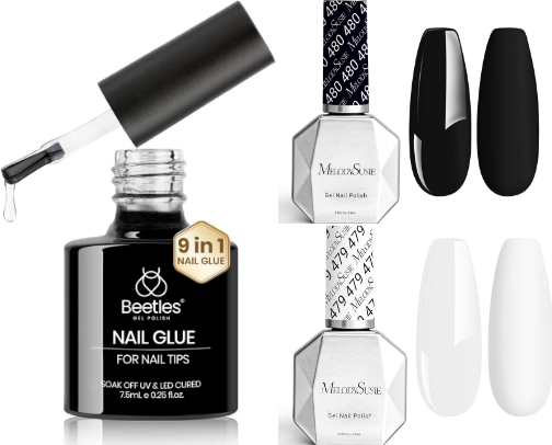 Salon quality nails at home cover photo collage
