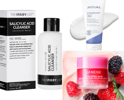 Skincare 101 for Beginners cover photo collage