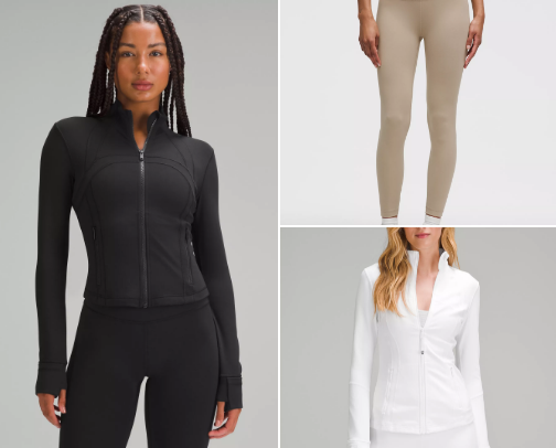 lululemon best sellers cover photo collage