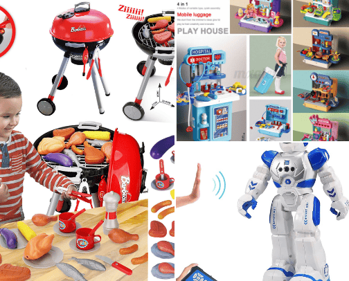 Kid's GAMES & TOYS cover photo collage